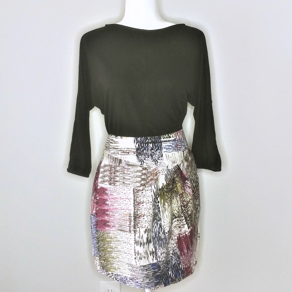 Ali Ro Combo Print Dress - Size 8